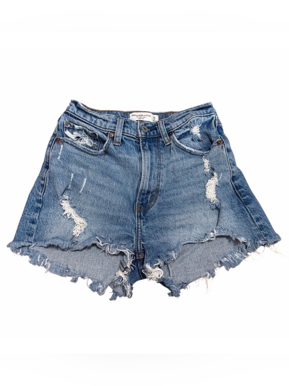 Abercrombie & Fitch "The Mom Short" | High Rise | Curve Love | Size 0/25